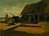 Fishing Shacks by Edward Mitchell Bannister